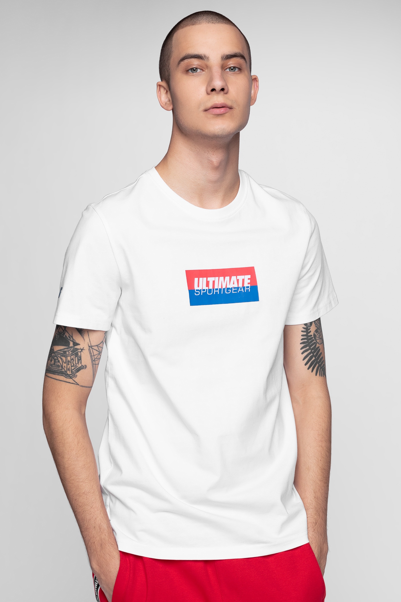 Tricou pentru bărbați TSM231 - alb