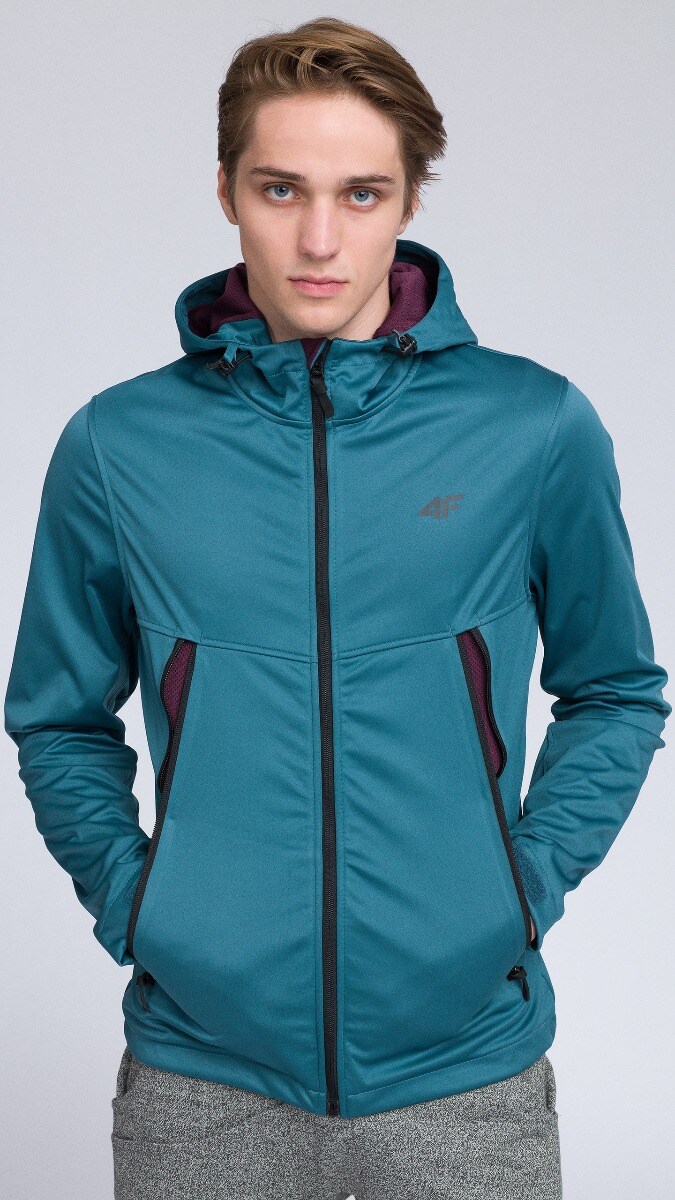 Jacheta softshell pentru bărbaţi SFM004 - verde