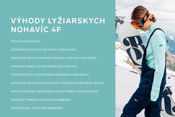 výhody lyžiarských nohavíc