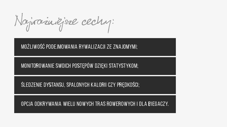 Strava Running - najważniejsze cechy Strava Running - najważniejsze cechy